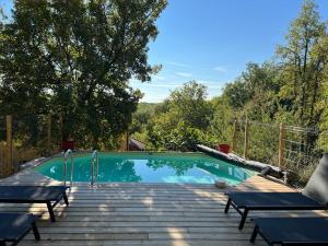 Maisons de vacances Gite LES CHENES - DOMAINE DE CABAN : photos des chambres