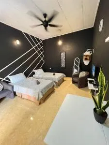 HIPSTER STUDIO at Kuala Berang for 2Pax -Free Netflix & Wifi - Kampong Bukit Kanchil
