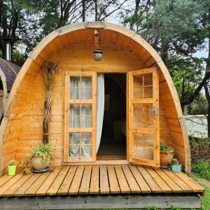 Cabana Exotique Piscine et Jacuzzi