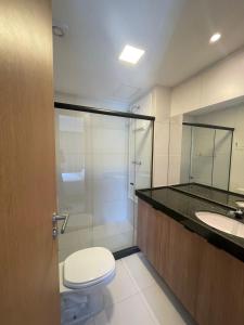 Flat ESTUDIO de LUXO - Praia de Muro Alto - Piscinas - Ideal para CASAIS, famílias com crianças - ap COMPLETO - AR COND, WI FI, NETFLIX, ESTACIONAMENTO - 400 mt do MAR