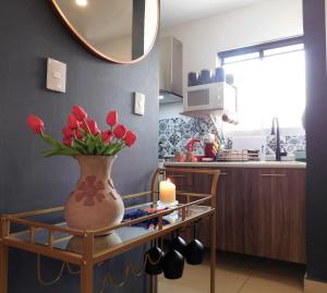 #1 Cozy depa Aeropuerto Estadio GNP -Foro Sol-