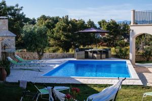 Sea view villa Lozice with private pool