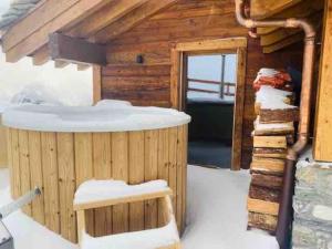 Ski in out Swiss Alps Chalet Charelle by Jolidi