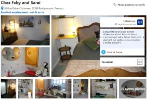 Appartements Chez Faby and Sand : photos des chambres