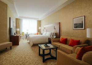 Executive Studio with lounge access room in Marriott Moscow Hotel Novy Arbat