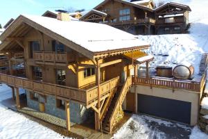 Appartements Superbe appartement dans luxueux chalet Mt Charvin : photos des chambres