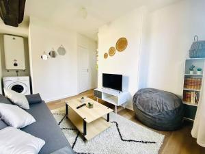 Appartements Aux pieds du Vieux-Mans : Confortable T2 cocooning : photos des chambres