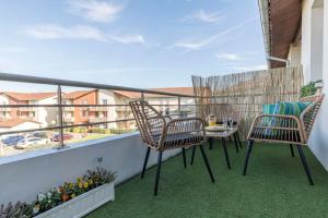 Appartements Splendid T2 Piscine en ete avec terrasse, Airbus et Aeroport : photos des chambres