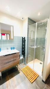 Appartements Voiron centre, grande terrasse, parking, calme : photos des chambres