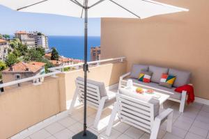 Appartements Penthouse Exceptionnel vue Mer proche Monaco : photos des chambres