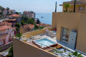 Appartements Penthouse Exceptionnel vue Mer proche Monaco : photos des chambres