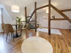 MILPAU Recklinghausen1 - Modernes und zentrales Premium-Apartment mit Queensize-Bett, Netflix, Nespresso, Smart-TV und Privatparkplatz - Herten