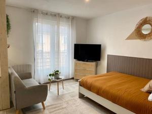 Appartements Studio avec Balcon proche Gare : photos des chambres