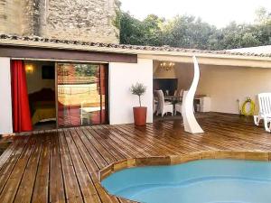 Maisons de vacances Gite en Provence proche Avignon : photos des chambres