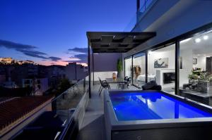 Senior Loft with Acropolis View & Hot Tub room in ATER ALBUS by K&K