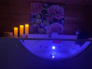 Chalets LA CACHETTE ROMANTIQUE DU Jardin : photos des chambres
