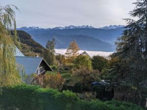 Maisons de vacances Maison familiale en montagne avec vue merveilleuse sur le massif de Belledonne : photos des chambres