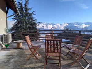 Maisons de vacances Maison familiale en montagne avec vue merveilleuse sur le massif de Belledonne : photos des chambres