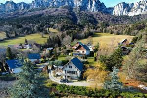 Maisons de vacances Maison familiale en montagne avec vue merveilleuse sur le massif de Belledonne : photos des chambres