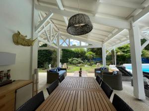 Maisons de vacances La Maison Blanche de Lanton : photos des chambres