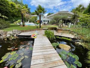 Maisons de vacances La Maison Blanche de Lanton : photos des chambres