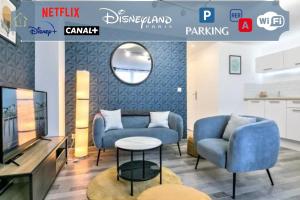 Appartements Appart Disney T2 Chic : photos des chambres