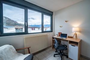 Standing Europole, garage privé, calme, netflix