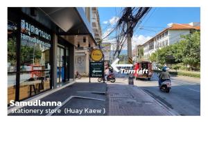 Blue Theatre Near Nimmanhaemin Road and Old City