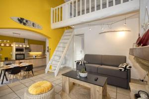 Appartements T2 avec Mezzanine 4/6 personnes proximite Mer - Villa ESPERANCE : photos des chambres