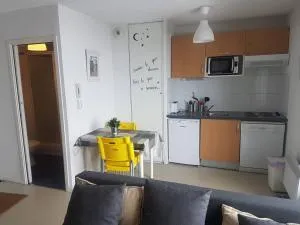 Studio cosy pour 4 pers avec kitchenette, parking et casier à skis à Arette - FR-1-602-112 - 阿雷特