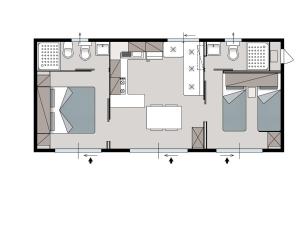 Mobile Home in Pag near Pebble Beach