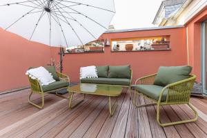 BohnApartments Bauhaus - absolutes Zentrum - Terrasse - Vollausstattung - WLAN