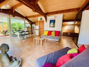 Maisons de vacances Villa Patio + jacuzzi, FREE Surf+Body+Sup : photos des chambres