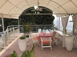 Taormina, casa mediterranea sul mare. Isola Bella.