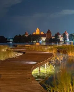 2 kambarių apartamentai su virtuve, Trakų miesto centre - 特拉凯