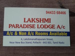 Lakshmi Paradise Lodge AC