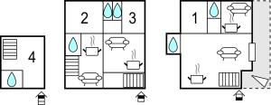 Ferienhaus mit 4 Zimmern