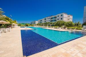 Apartamento Frente Piscina Térreo no Palm Village em Porto de Galinhas - Eco11