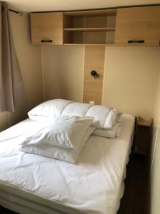 Campings Grand mobil home expose sud, 2 salles de bain : photos des chambres