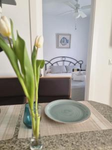 600m de la playa, terraza soleada