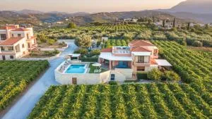 Cretan Vineyard Hill Villa 2 - Yiofirákia