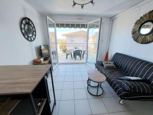Appartement 2 pièces avec accès direct plage, piscine et terrasse - Marseillan - FR-1-326-778