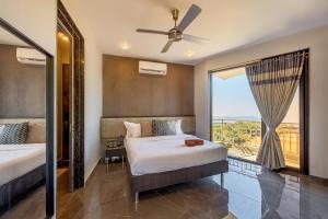 SaffronStays HeavOne Trio - 3BR villa with terrace, BBQ, WiFi & panoramic valley views near Tiger Point, Lonavala