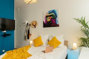 Appartements VilleneuveCityStay Jungle : photos des chambres