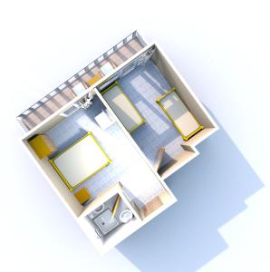 Quadruple Room with Balcony