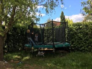 Spacious villa with an outdoor pool in Černošice