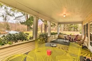 Riverfront Wilcox Home on the East Branch! - Wilcox