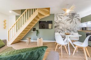 Appartements Le Green Duplex - Clim - Parking - Netflix - Melina & Alfred : photos des chambres