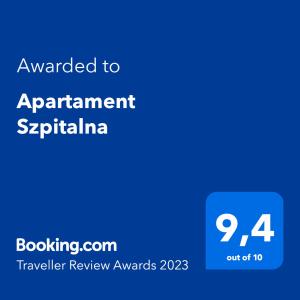 Apartament Szpitalna