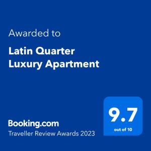 Latin Quarter Cosy Apartment